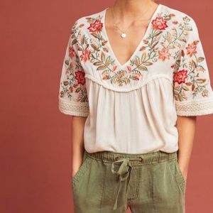 Anthropologie Blouse Ranna Gill size XS